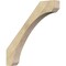 Ekena Millwork 6"W x 44"D x 44"H Legacy Rough Sawn Knee Brace, Douglas Fir BRC06X44X44LEC00RDF - alternate 1